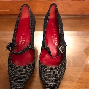 Anne Klein New York Denim Pumps Sz 6.5
